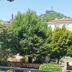 Privee Dans Partage, Centre Ville, Avec Vue Sur Les Monuments Le Puy-en-Velay